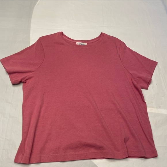 🌸  Vintage Sears Tradition Woman’s Pink T-Shirt - Size 1X (18W) 🌷 - Picture 6 of 10